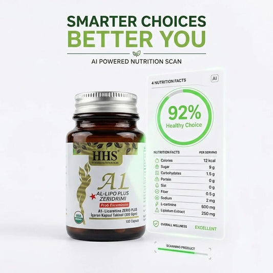 HHS A1 L-Carnitine Lepidium Herbal 30 Capsules for Weight Loss - Married Store
